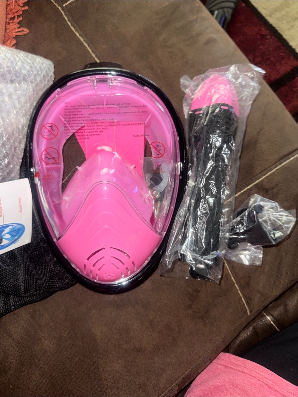 NEW Full Face Snorkel - Picture 2 of 10